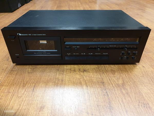 Nakamichi 480 Two Head Stereo Cassette Deck (фото #1)