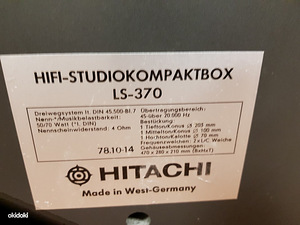Hitachi ls-370 kõlarid (3 foto / 3)
