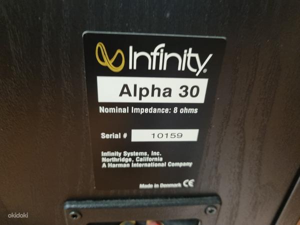 Infinity ALPHA 30 100W 2-Way Floor Standing Speakers (foto #4)