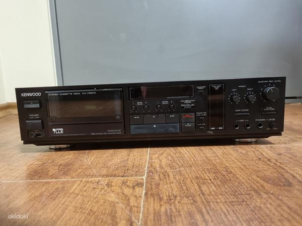 Kenwood KX-1100HX стерео кассетная дека (фото #1)