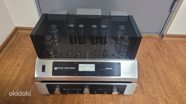 Sonic Frontiers SFS-80 Stereo Tube Amplifier ja SFL-1 Line (foto #2)