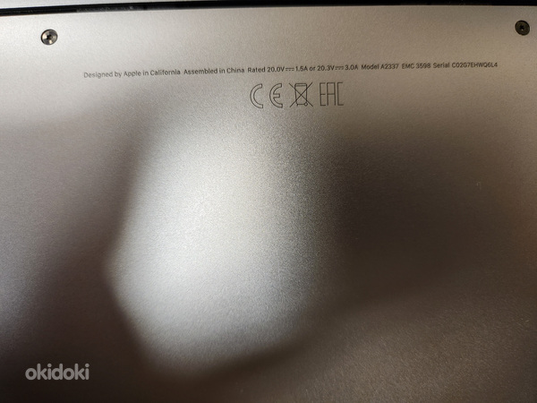 Apple MacBook Air 13" M1 8 ГБ 256 ГБ 2020 (фото #4)