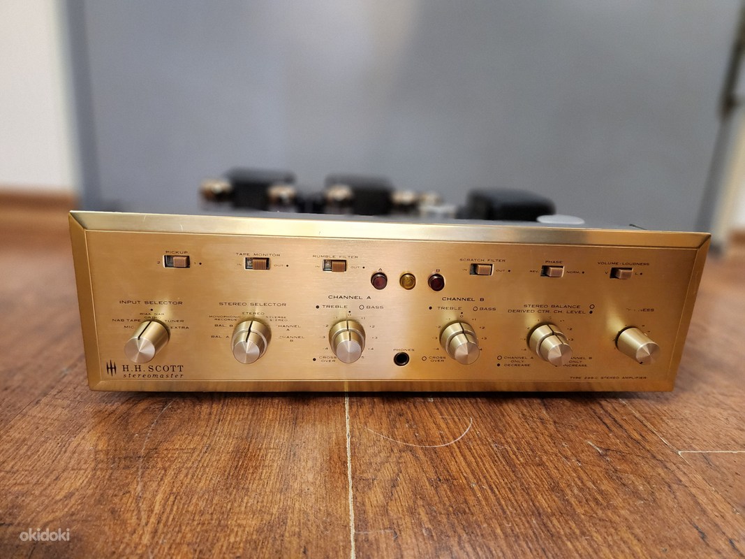 Scott 299C restaureeritud lampvõimendi - Tallinn, Helivõimendid – okidoki