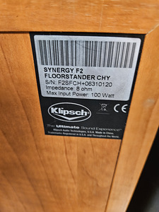 Klipsch F-2 Synergy HiFi Floorstanding Loudspeaker (4 foto / 5)