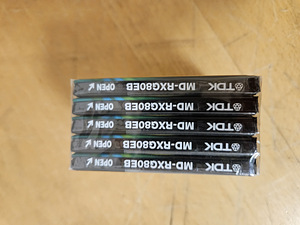 5x TDK Md-rxg & Green MD Minidisc 80 (3 foto / 3)