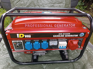 Elektri Generaator DW-8500W, 3KW, 230 V/380 V/12 V (UUS) (1 foto / 8)
