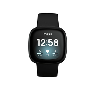 Смарт-часы Fitbit Versa 3, черные (1 фото из 2)