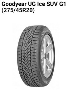 275/45R20 GoodYear lamellrehvid (1 foto / 1)