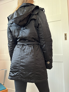 Master Coat must kapuutsiga mantel, S/M (3 foto / 3)