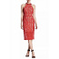 Punane pidulik pitsiline kleit, pitskleit, L (foto #2)
