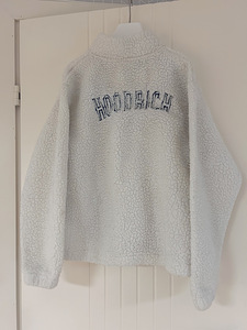 Белый флисовый свитер Hoodrich teddy, XS-M (2 фото из 2)