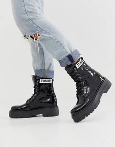Лаковые сапоги Tommy Hilfiger, размер 38 (2 фото из 8)