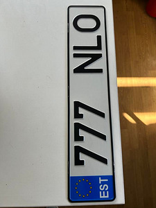 Рег. номер 777NLO (2 фото из 2)