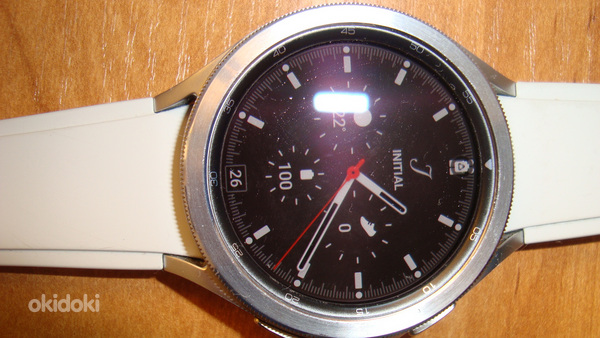 Samsung Galaxy watch 4 Classic 46mm hõbedane nutikell (foto #2)