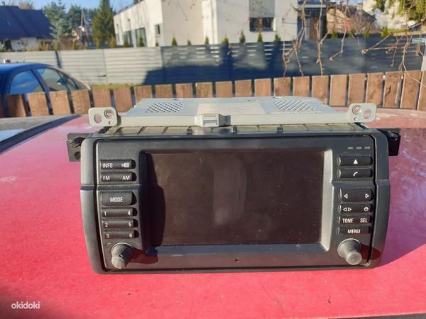BMW e46 радио с экраном (фото #1)