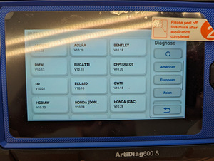 UUS! Diagnostika seade Topdon ArtiDiag 600S (2 foto / 3)