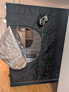 Kasvatustelgi komplekt grow box 150x150x200 cm (1 foto / 10)