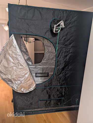 Kasvatustelgi komplekt grow box 150x150x200 cm
