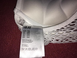 H&M super push-up rinnahoidja 75A (3 foto / 3)