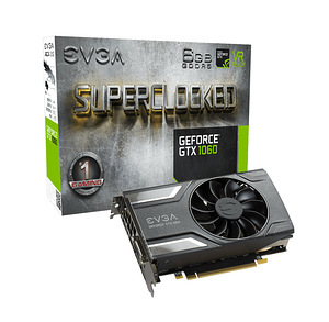 EVGA GeForce GTX 1060 6GB SuperClocked videokaart (1 foto / 5)