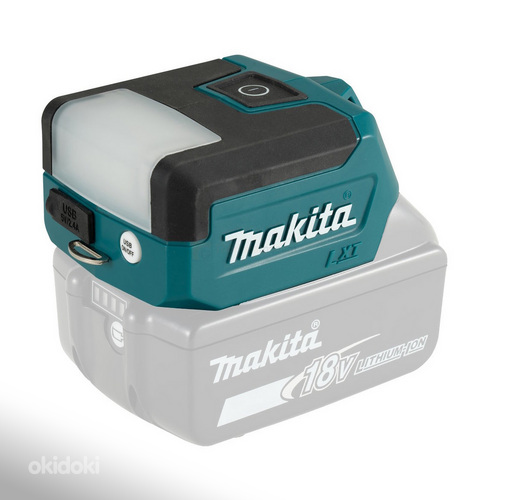 Аккумуляторная лампа Makita DML817 18V LXT (с разъемом USB) (фото #1)