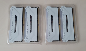 Mälu Corsair Vengeance RGB PRO 32GB (4X8GB) DDR4-3600 white (4 foto / 4)