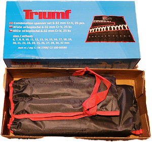 Triumf 6-32 mm silmus-lehtvõtmete komplekt (25 osa) (3 foto / 3)