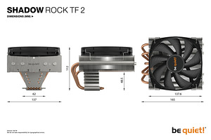 CPU Cooler Be Quiet! Shadow Rock TF 2 jahuti (Intel) (5 foto / 10)