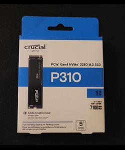 1TB SSD ketas Crucial P310 NVMe Gen4 (3 foto / 3)