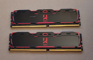 16GB DDR4-2666 mälu 2x8GB GOODRAM IRDM X RAM (2 foto / 4)