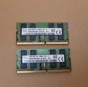2x16GB DDR4-2666 SODIMM mälu sülearvutile (3 foto / 3)