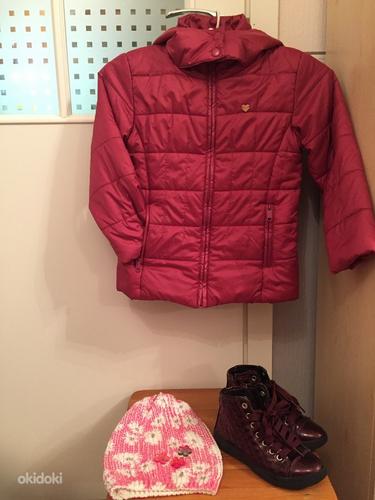 Комплект: Reserved куртка, Lenne шапка и Geox ботинки б/у (фото #1)