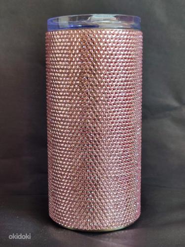 Термос 4050 с розовым кристаллом (фото #6)