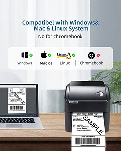 VRETTI 420B 4x6" (A6) Wi-fi etiketiprinter /termoprinter (2 foto / 5)