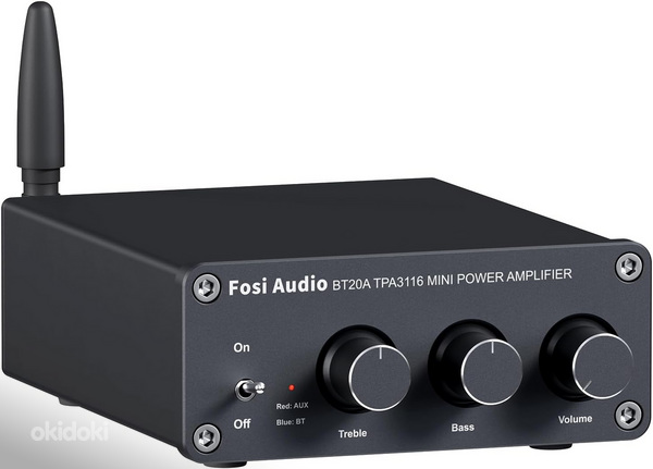Стереоусилитель Fosi Audio BT20A с Bluetooth 5.0 (фото #1)