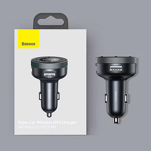 FM-трансмиттер Baseus с поддержкой Bluetooth 5.0 /Передатчик (1 фото из 6)