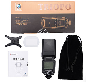 Välklamp Triopo TR-950 (Canon, Nikon, Pentax, Olympus jne) (3 foto / 3)