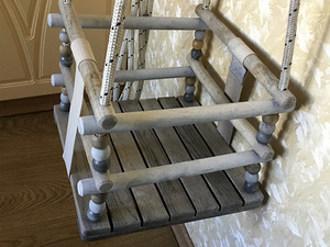 Kvaliteetne tugev saksa puidust kiik. (6 foto / 8)