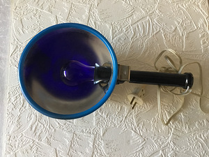 Nõukogude sinine ravilamp "Minini lamp" (1 foto / 6)