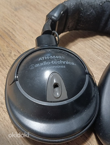 Stuudio kõrvaklappid audio-technica ATH-M40fs (foto #3)