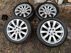 Диски мерседес r19 5x112 с резиной (2 фото из 3)