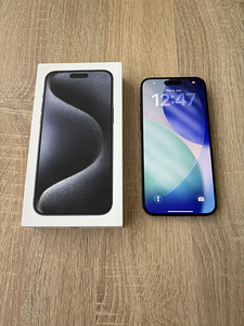 Apple Iphone 15 Pro Max 256gb Blue Titanium (3 foto / 6)