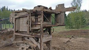 Antiikne rehepeksumasin. Suur. (3 foto / 3)