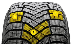 Pirelli ICE ZERO FR 205/60 R16 (7mm) (7 foto / 7)
