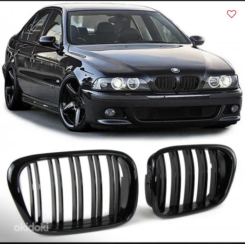 BMW E39 mustad läikivad neerud