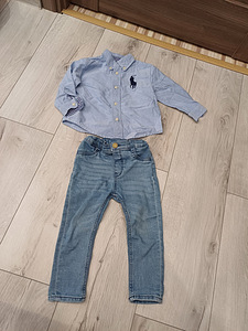 Ralph Lauren särk,hm teksad poisile suurus 86 (1 foto / 9)