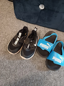Nike tossud 25 ja puma sandaalid 25 hind kõik koos (6 foto / 6)