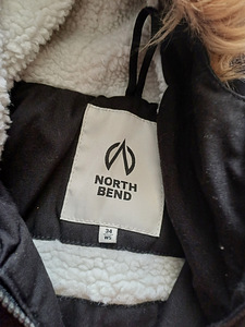 North bend korralik parka tüdrukule suurus 34 (2 foto / 6)