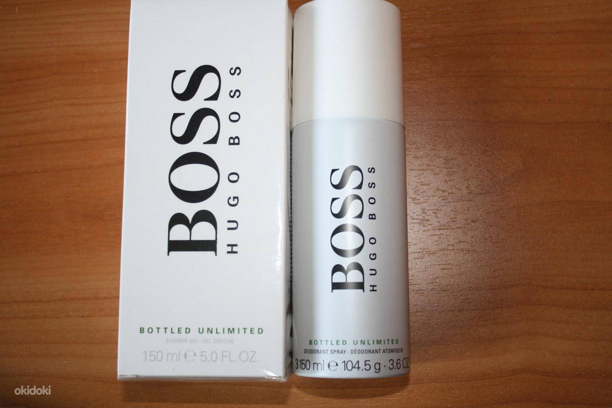 Boss Unlimited дезодорант 150ml+ гель для душа 150ml (фото #1)