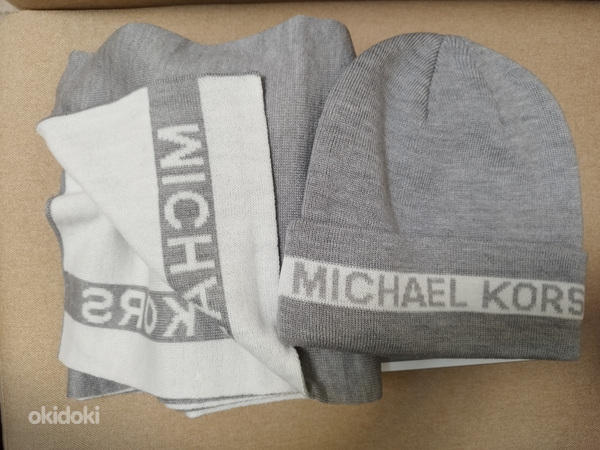 Michael Kors.шарф и шапка (фото #1)
